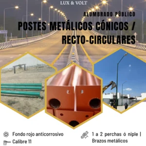 Postes metálicos